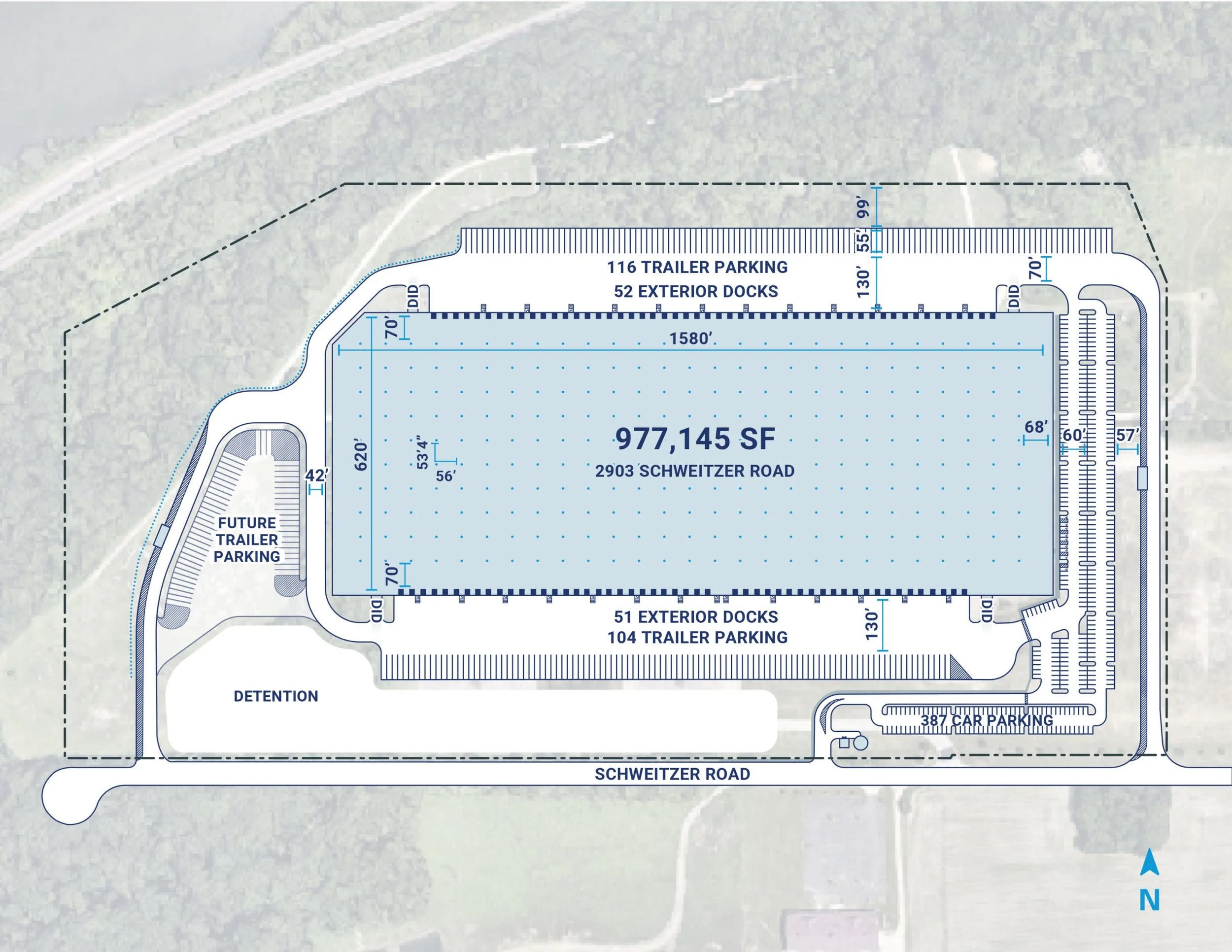 availabilities 2903 schweitzer road site plan