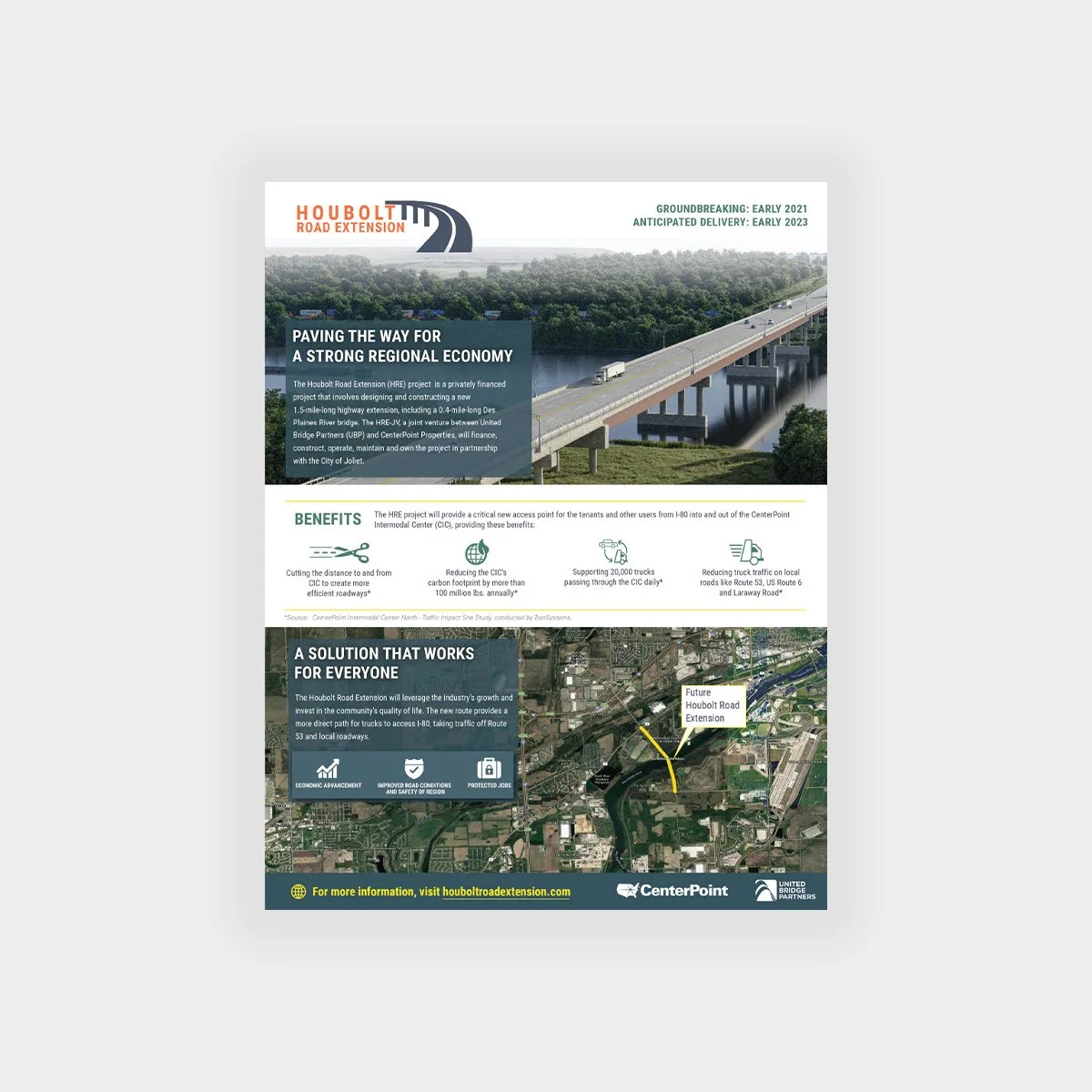 resources houbolt road extenstion project brochure