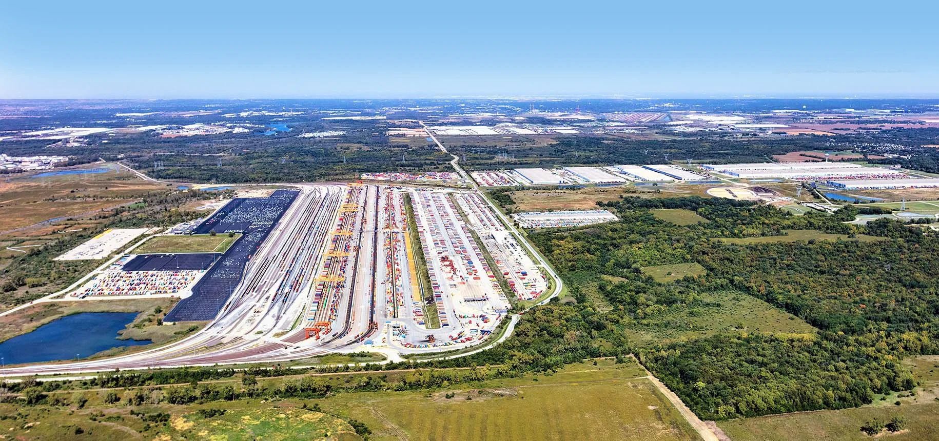 CIC bnsf intermodal aerial