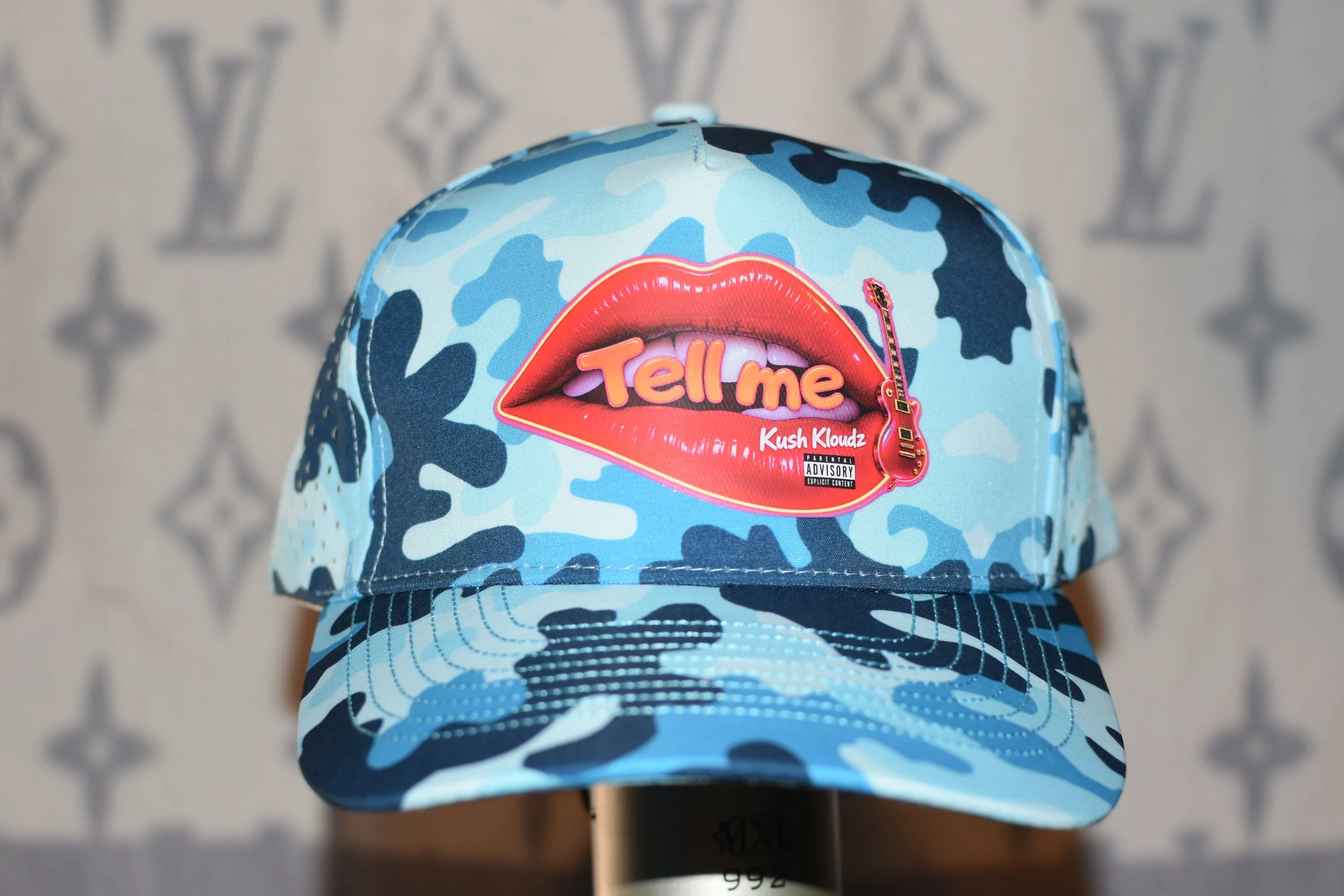 Tell Me Hat - Blue Camo