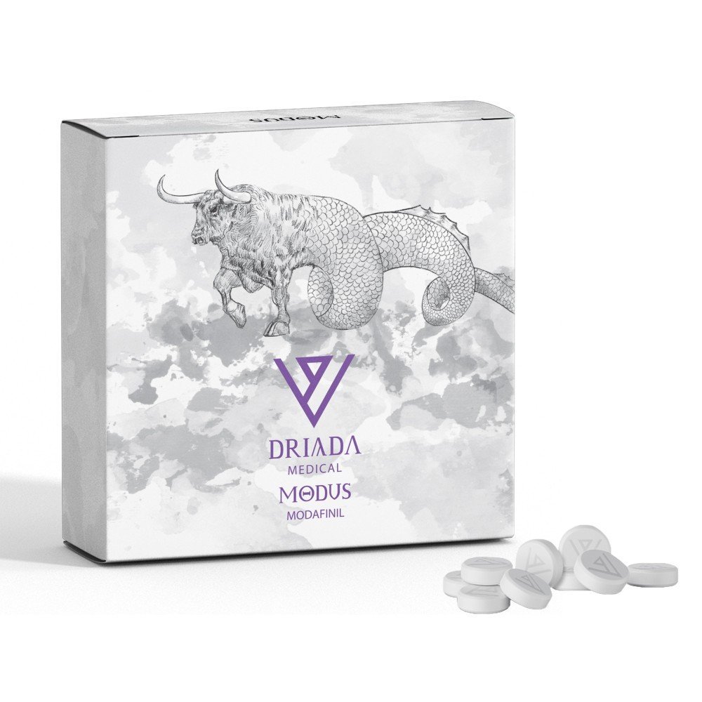 Modus 100mg (Modafinil) 20 Tabs