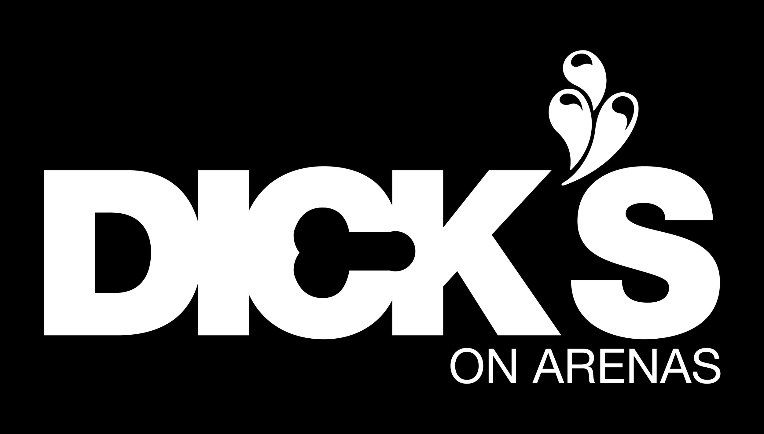 DICK'S LOGO black + white