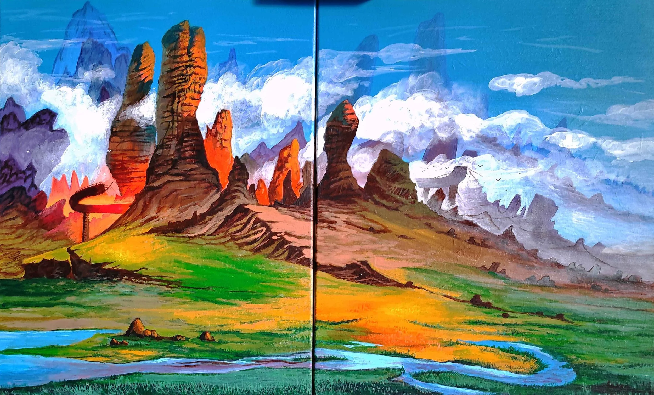 Diplich Duo Painting