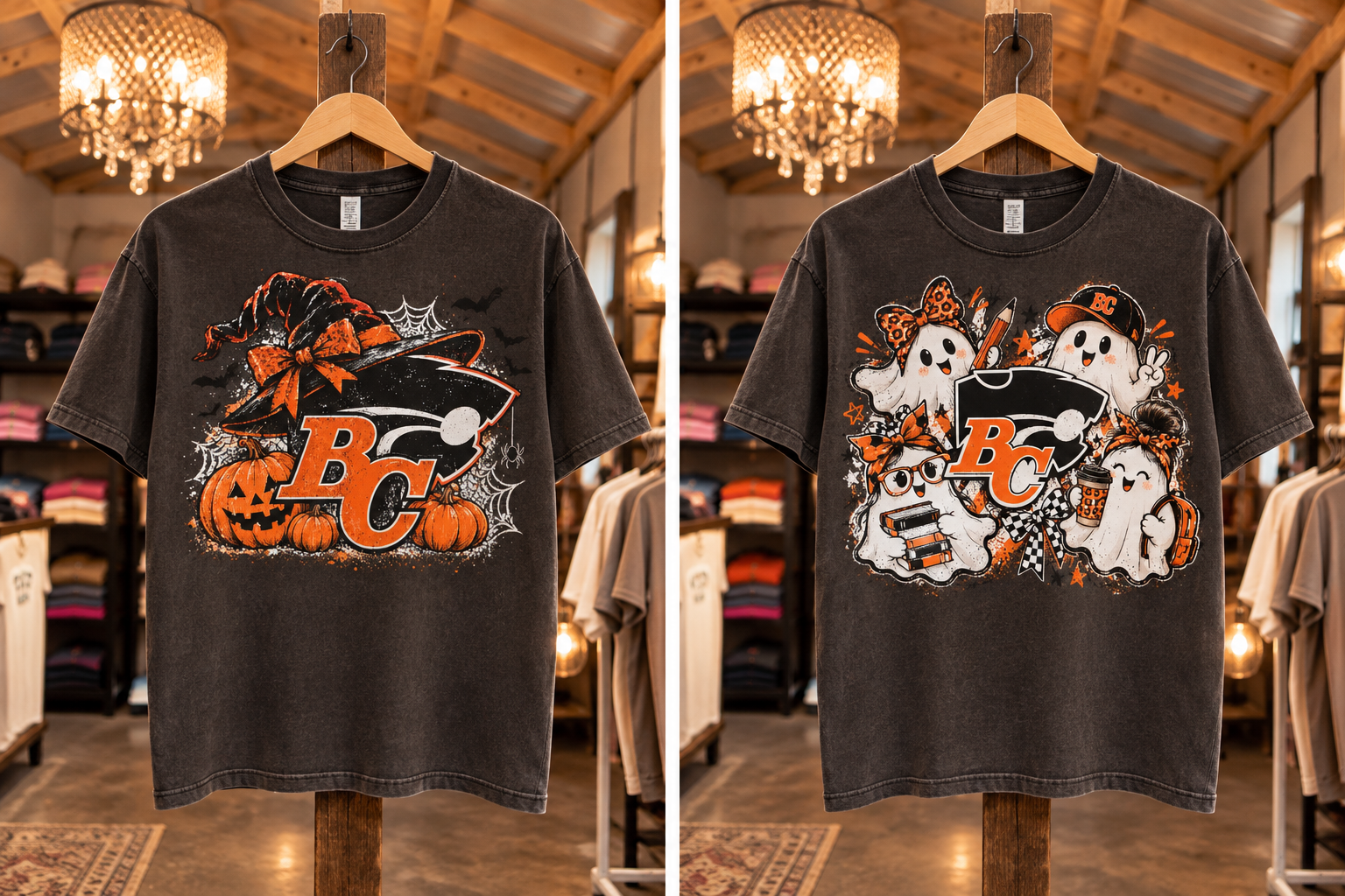 Special Halloween shirts made for Boise City Oklahoma!