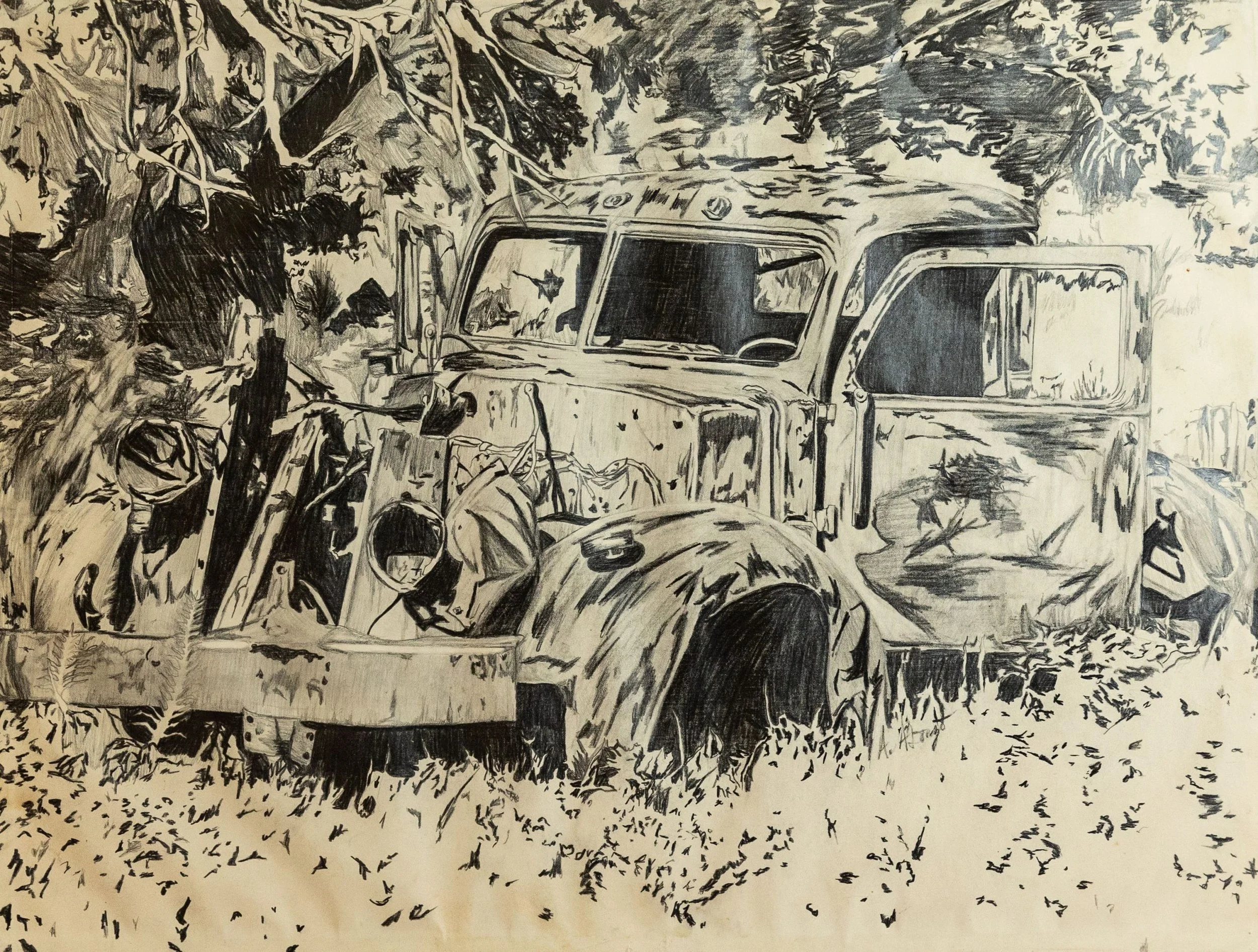 Old Rusty Car