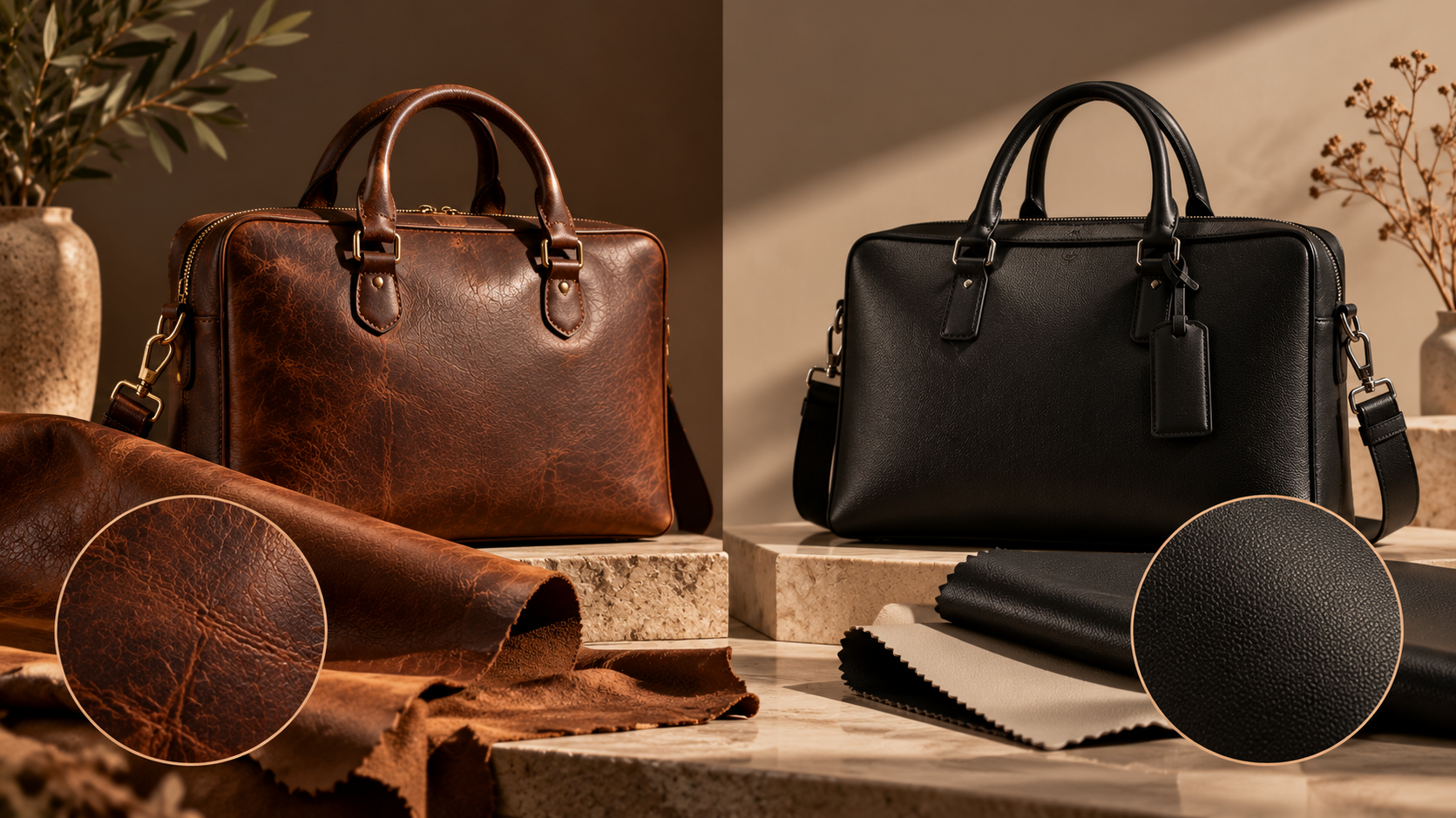 Genuine Leather vs Vegan Leather: Which Is Better for Luxury Bags?