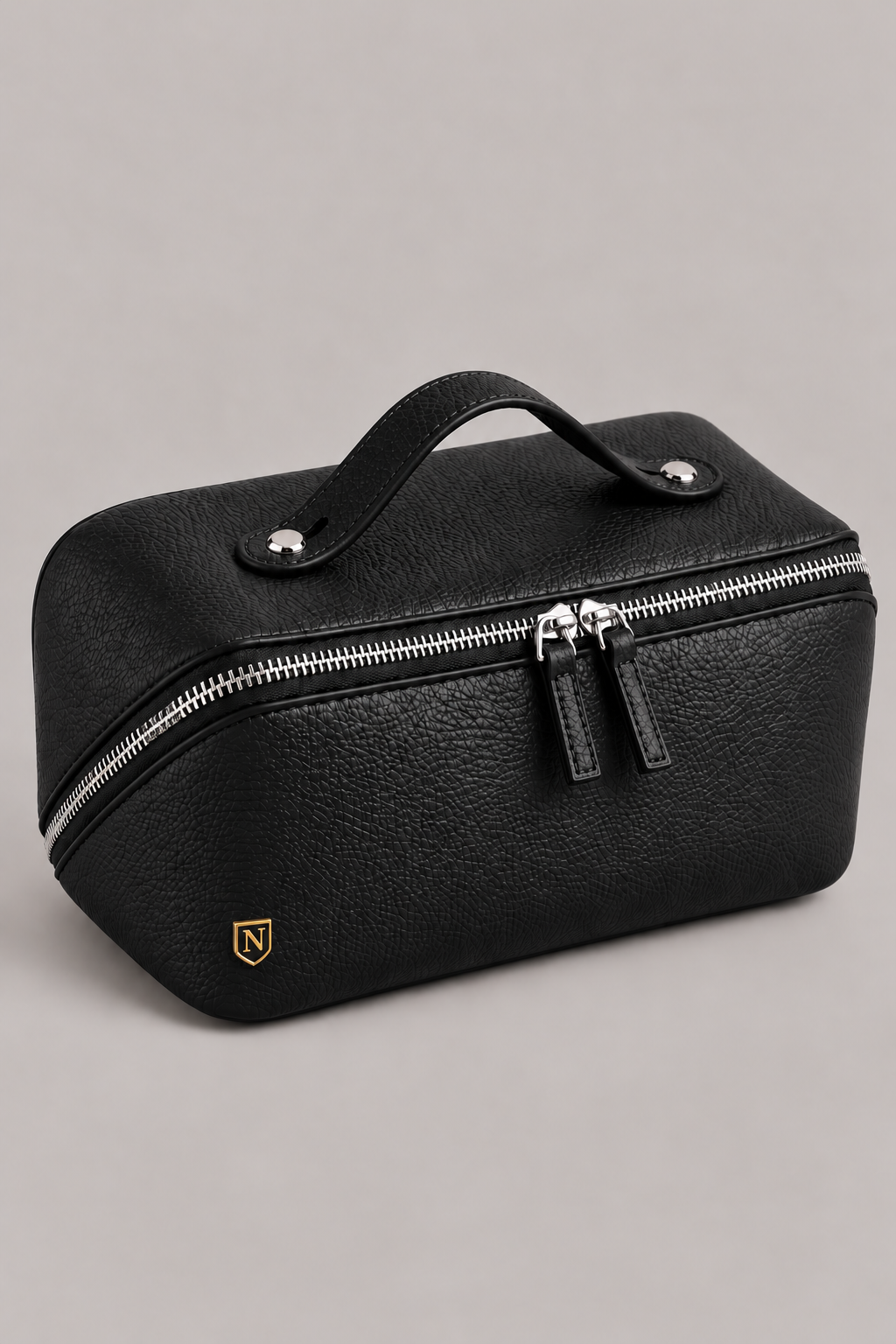 Sorelle Vanity Case | Double-Layer Leather Travel Organiser