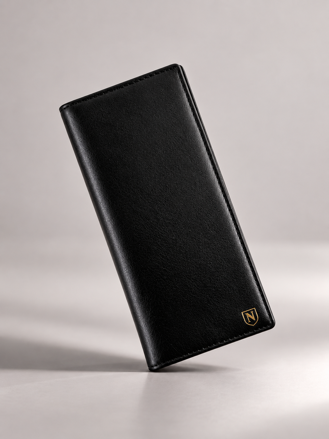 Luxury Black Leather Wallet Studio Shot.png