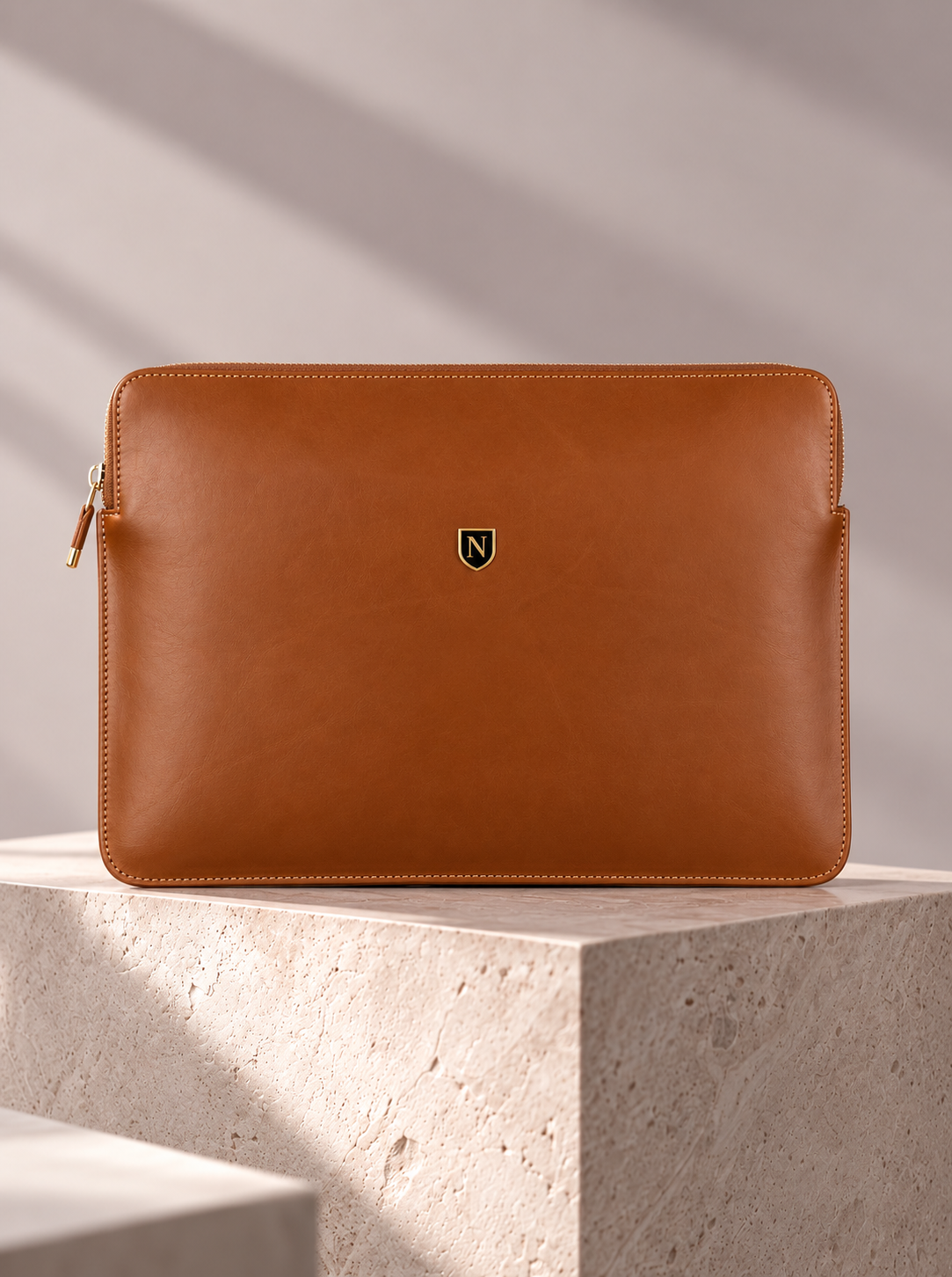 Valmont Laptop Sleeve | Cognac
