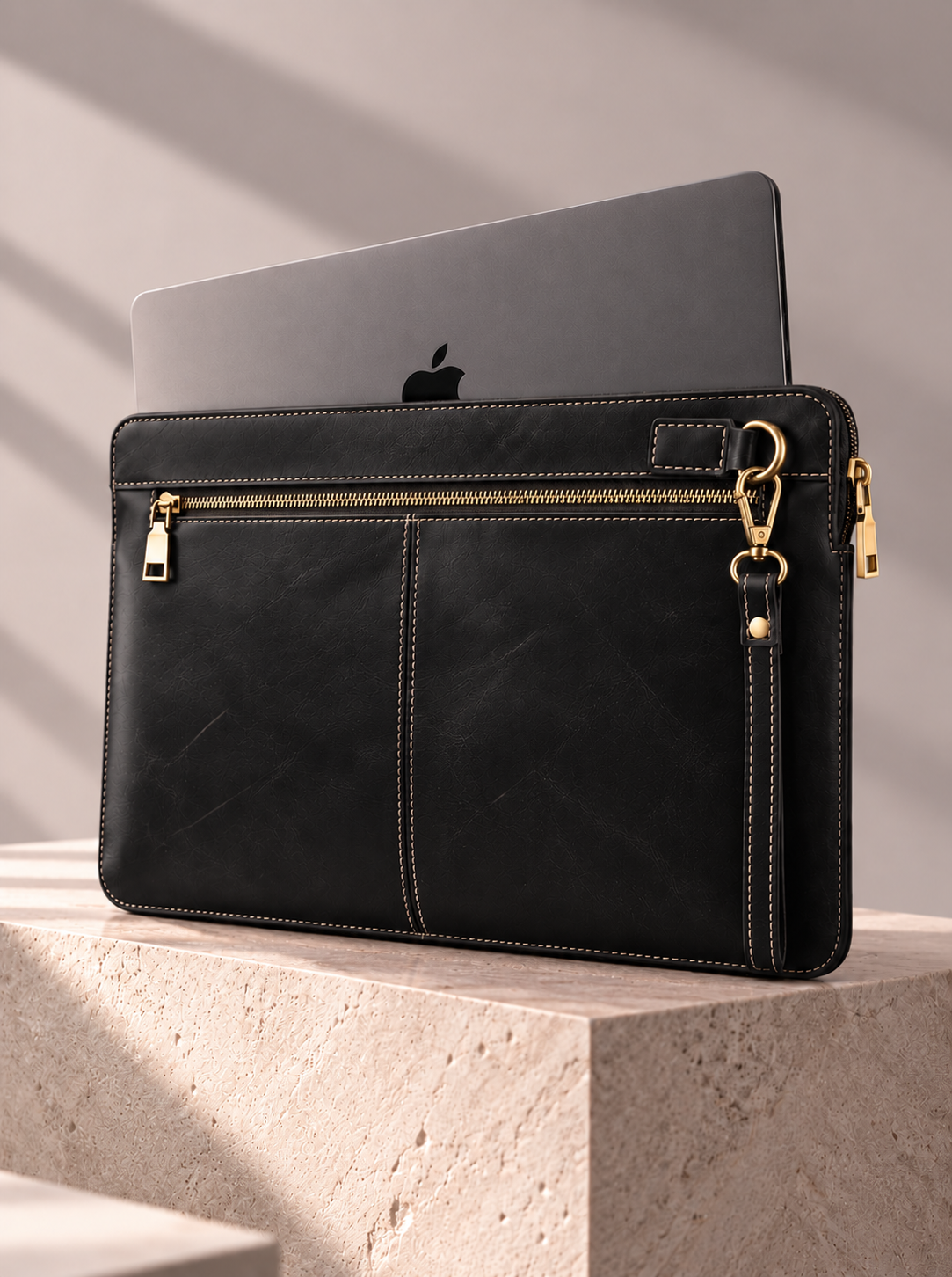 Luxury Black Leather Laptop Sleeve (1).png