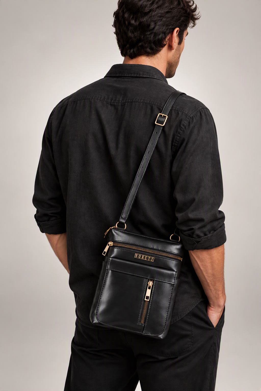 Hudson Black Crossbody