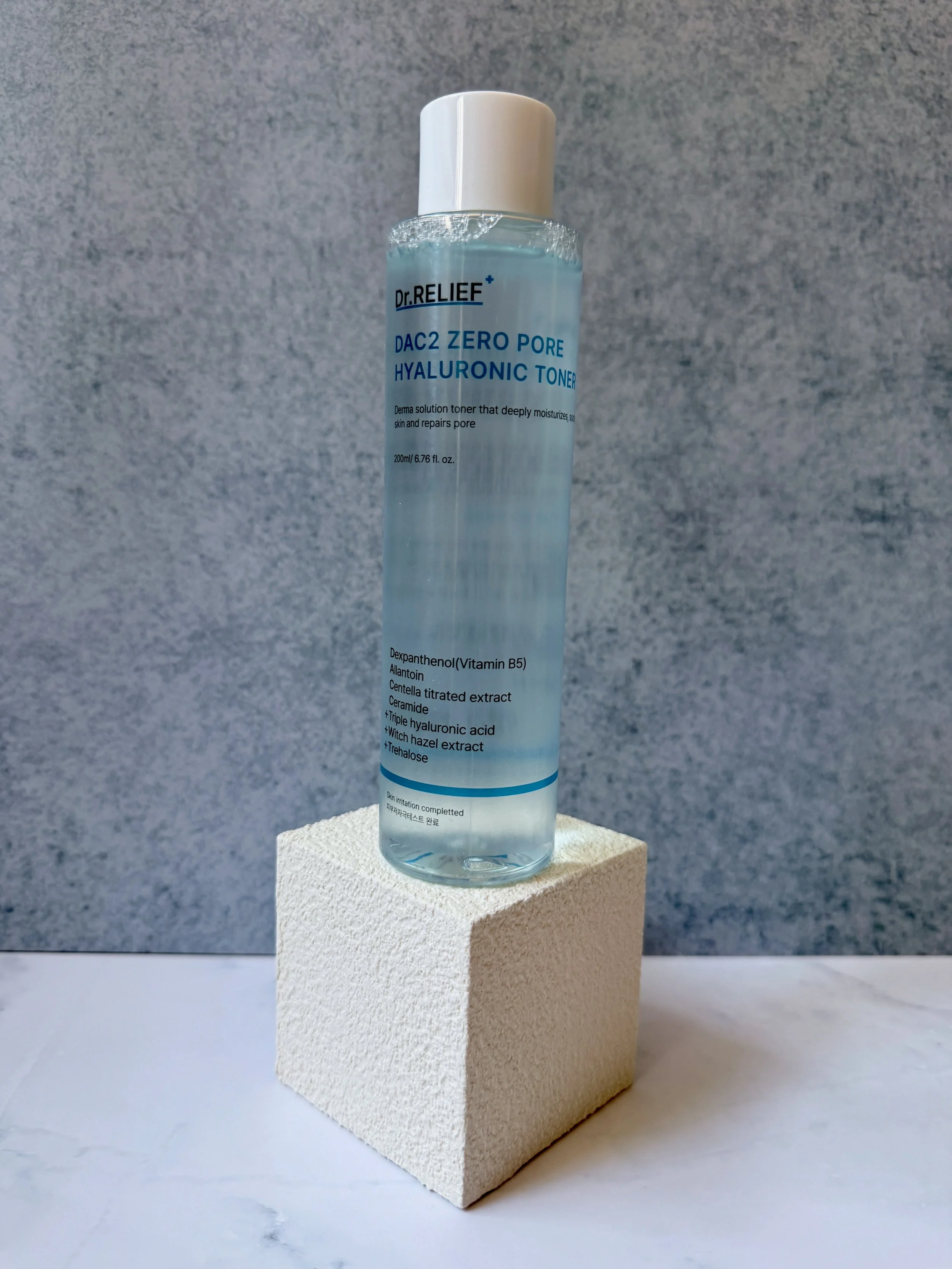 Dr.RELIEF Zero-Pore Hyaluronic Acid Toner