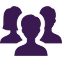 Icon of three people