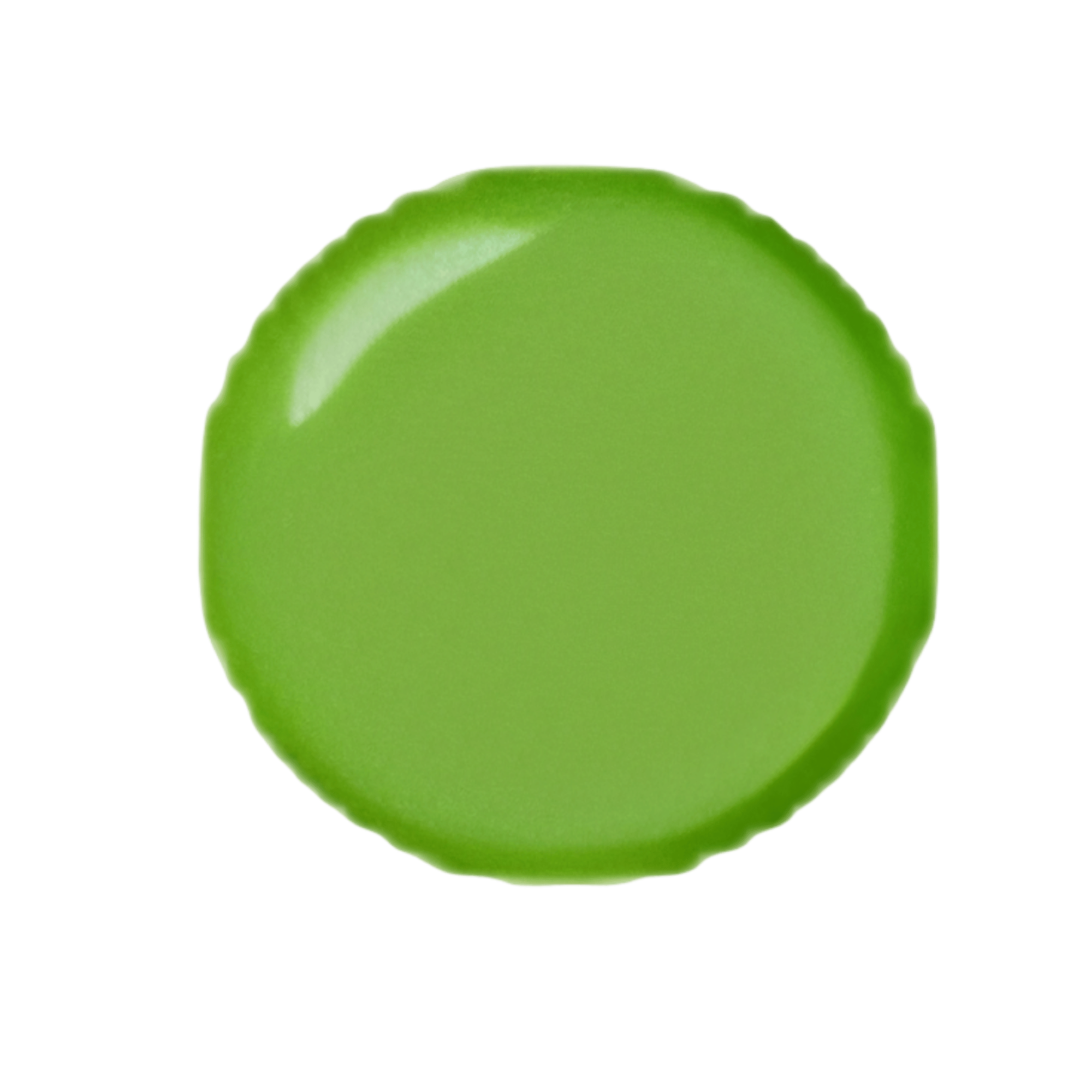 Close-up of a bright green tennis ball against a black background.