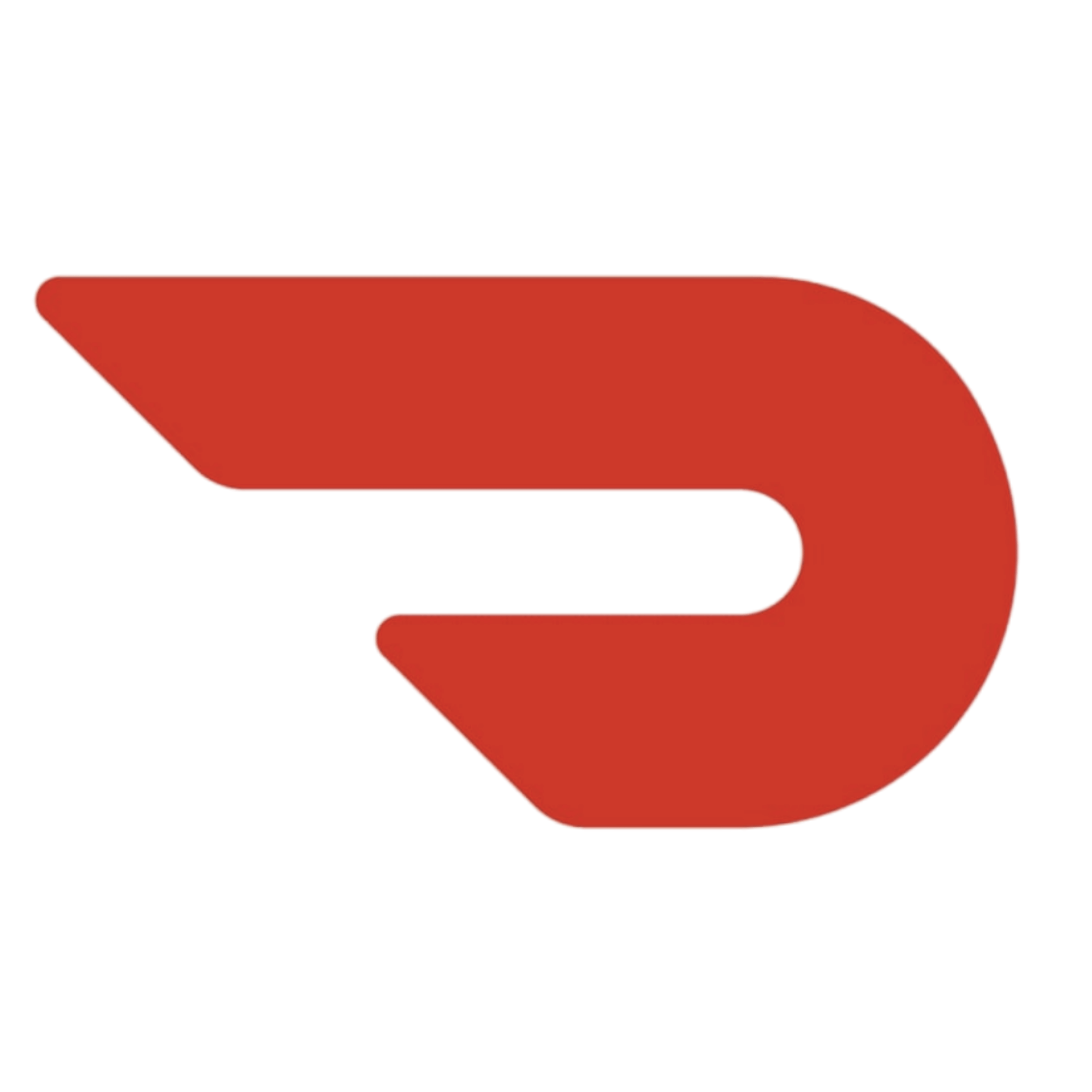 Red YouTube play button icon with a black background.