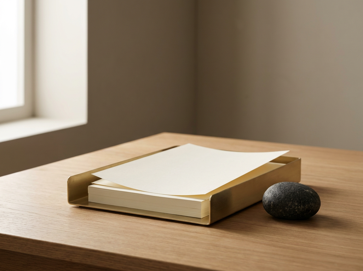 Brass Desk Tray