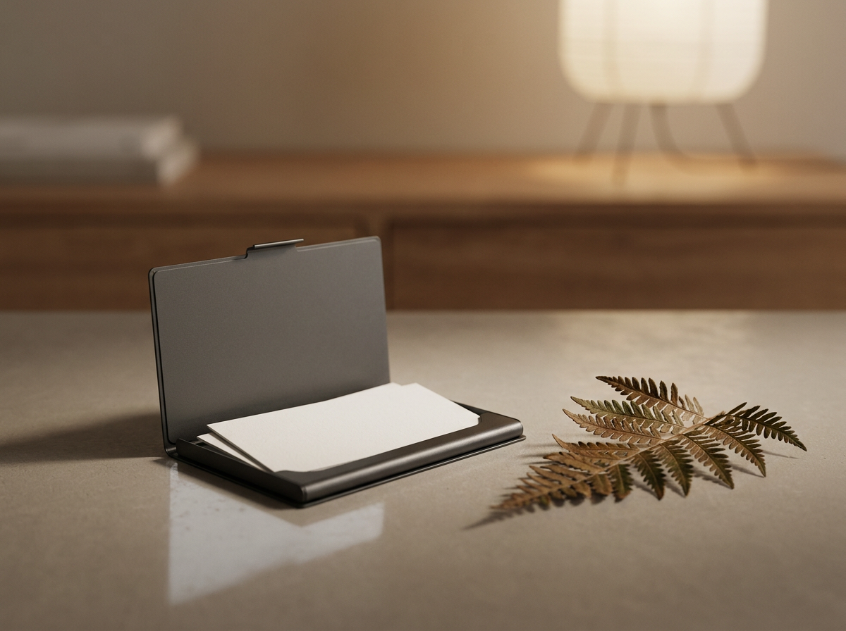 Metal Business Card Case
