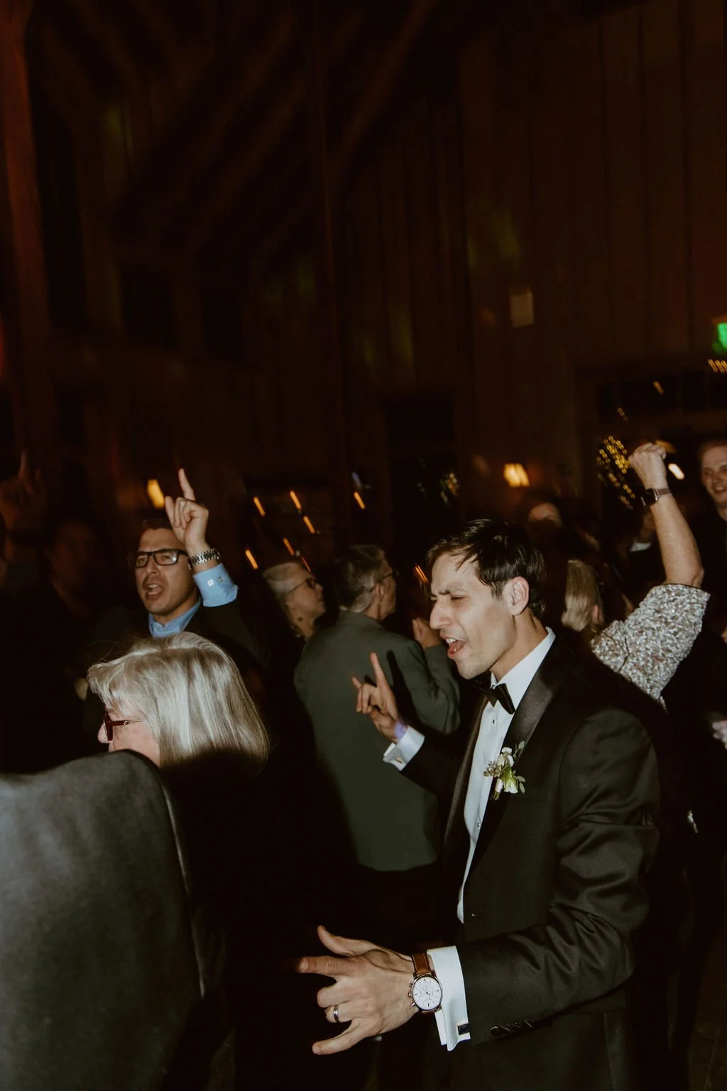 Wedding reception at Nestldown venue in Los Gatos, CA