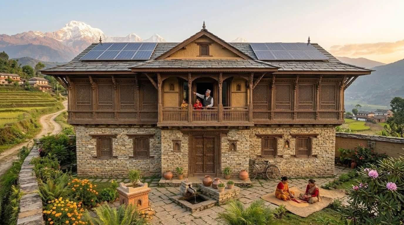 Roots and Rafters: The Soul of Traditional Nepali Architecture and the Evolution of the New Bhaban Ain