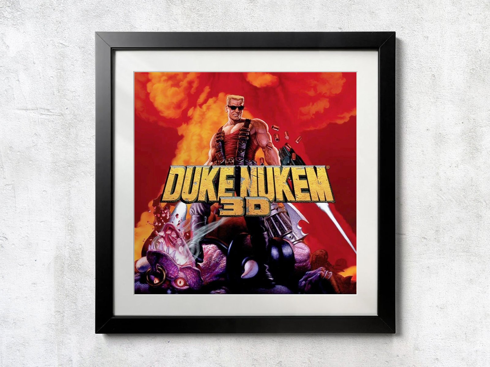 Duke Nukem 3D Cover Art - Unframed Wall Print