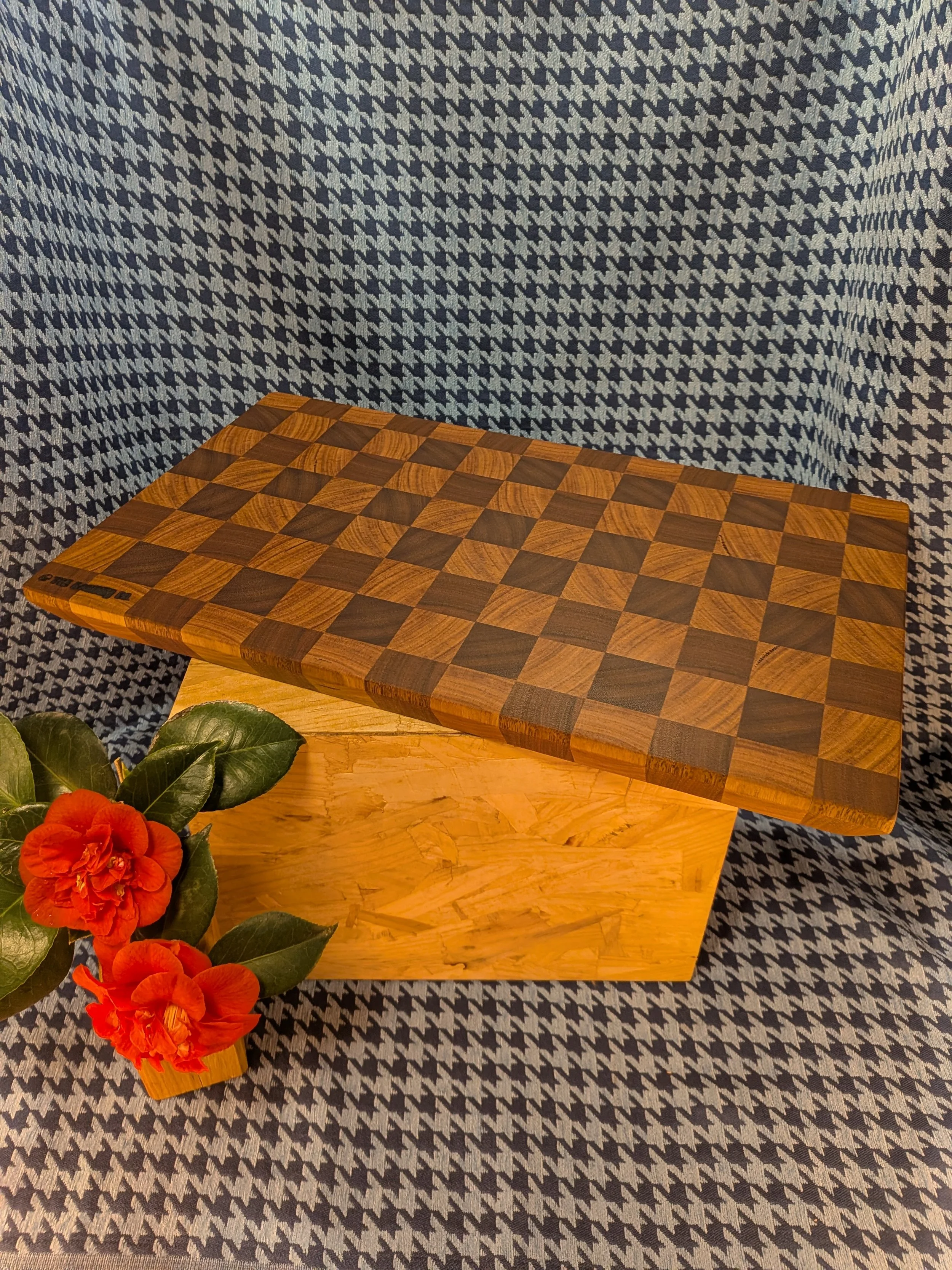 Checkerboard End Grain Butchers Block