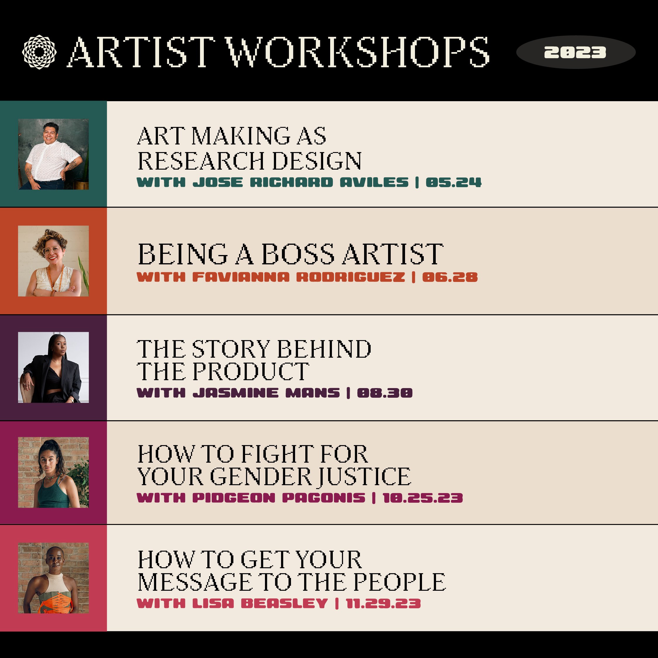 Artist Leadership Workshop Series