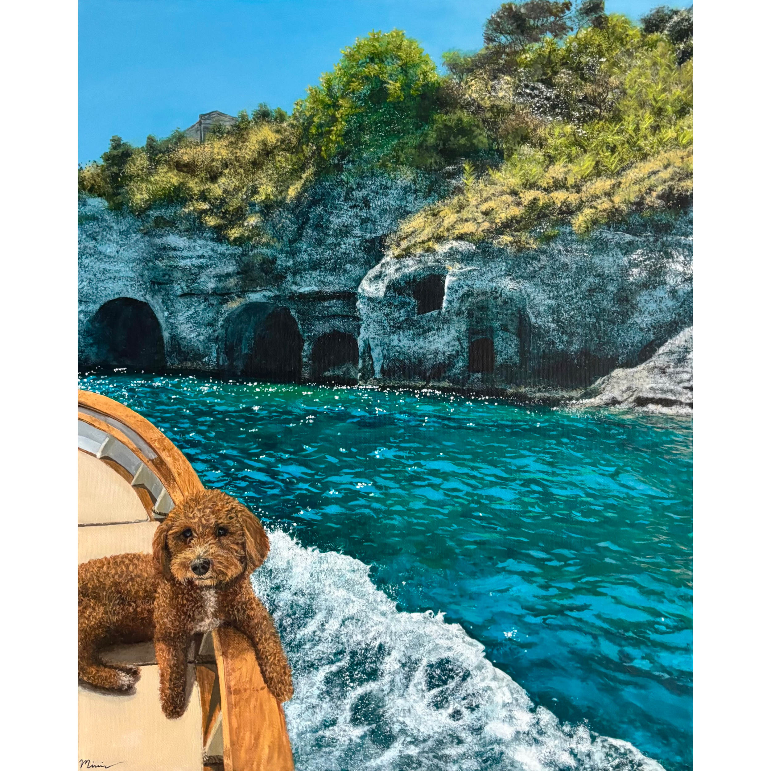 "Archie in Ponza" - Fine Art Print