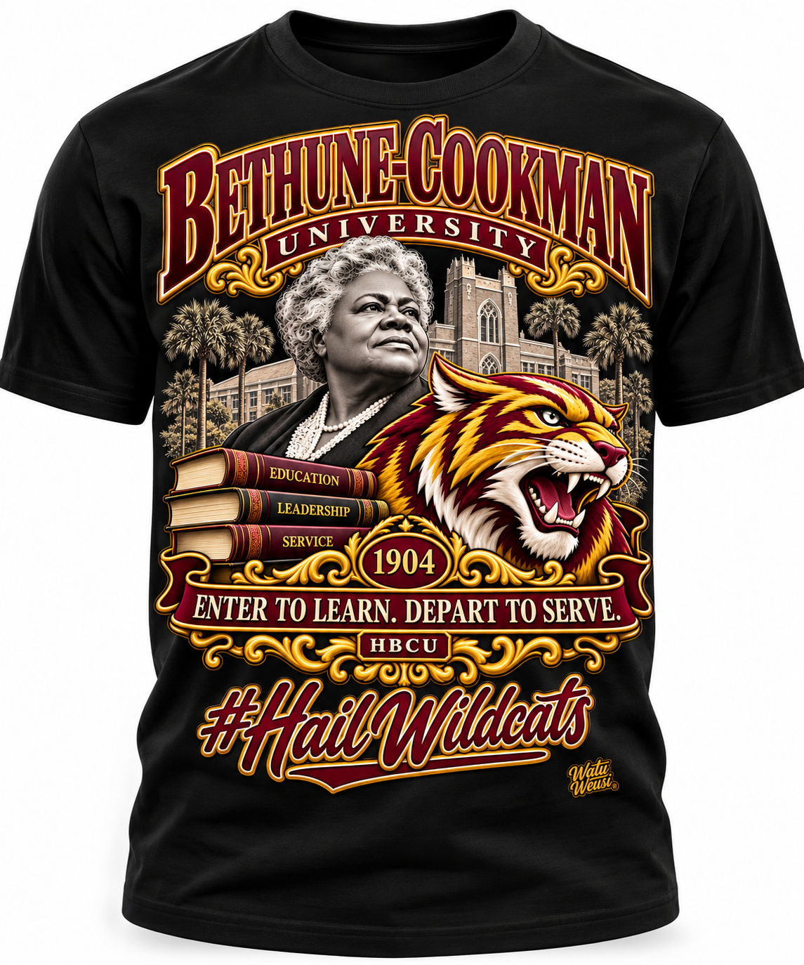 Bethune-Cookman Wildcats Heritage T-Shirt.png