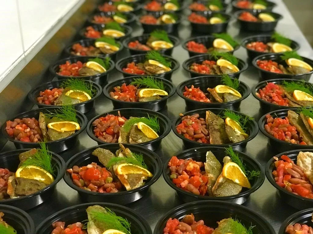 Ready-to-eat meals produced at scale