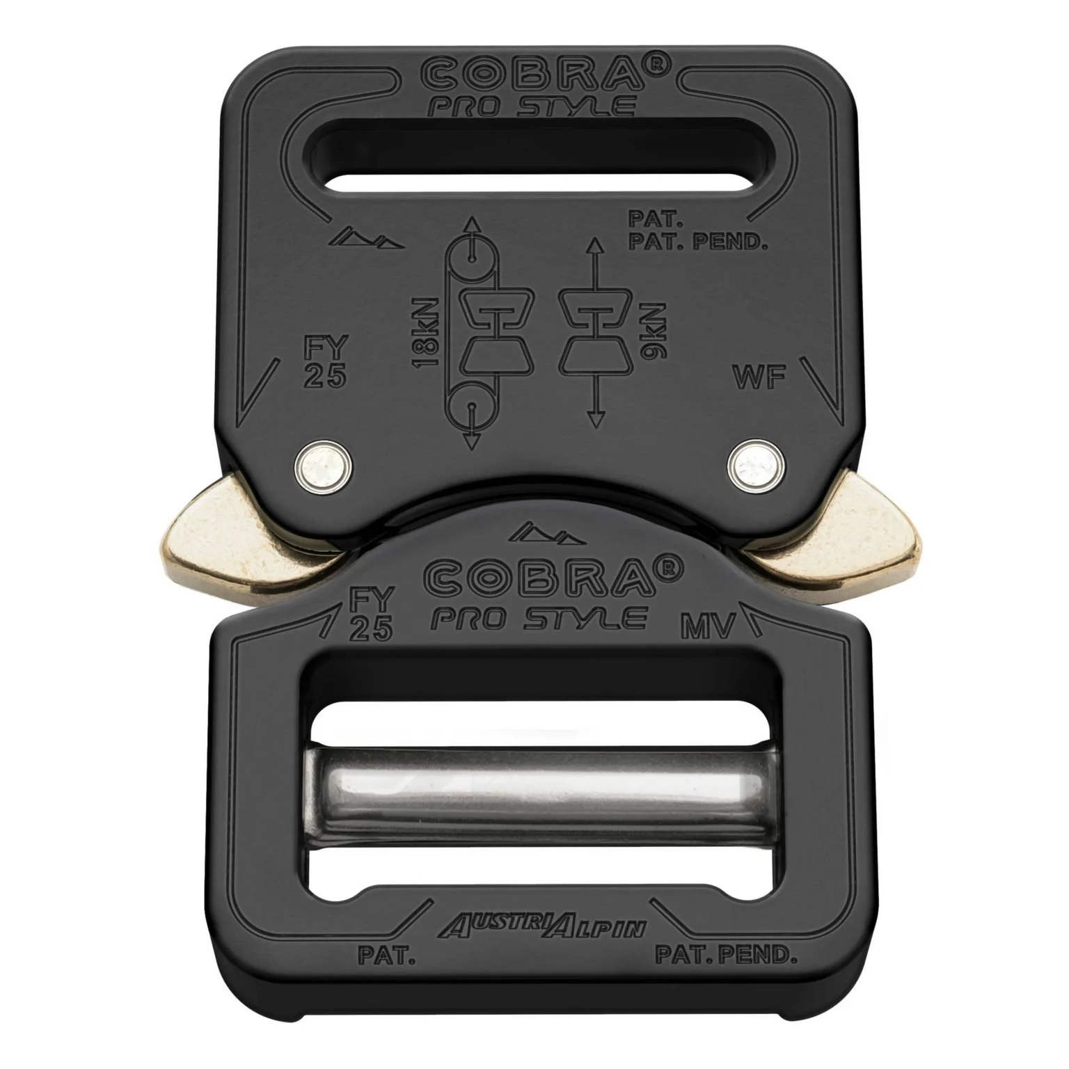 AustriAlpin ProStyle Adjustable Cobra Buckle 1"