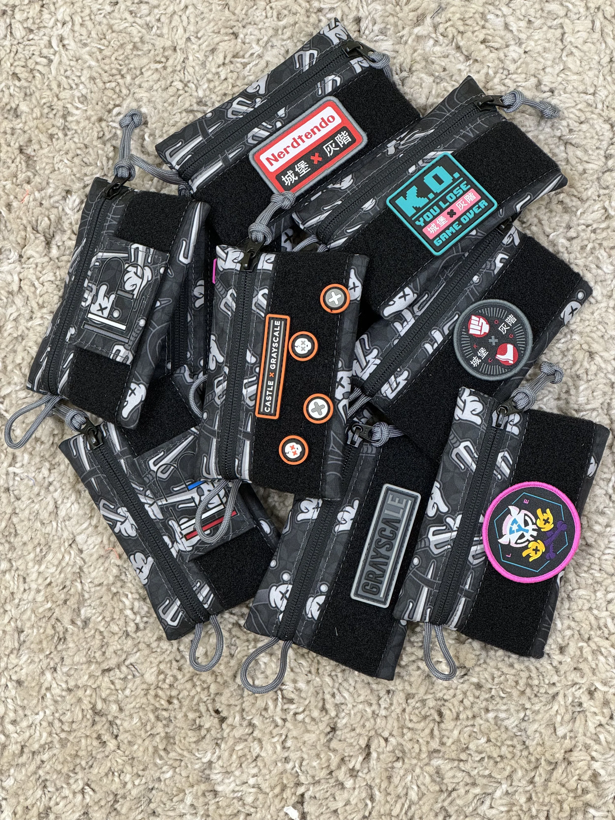 Castle X Grayscale X Limited Edition Brands 4x6 Pouch