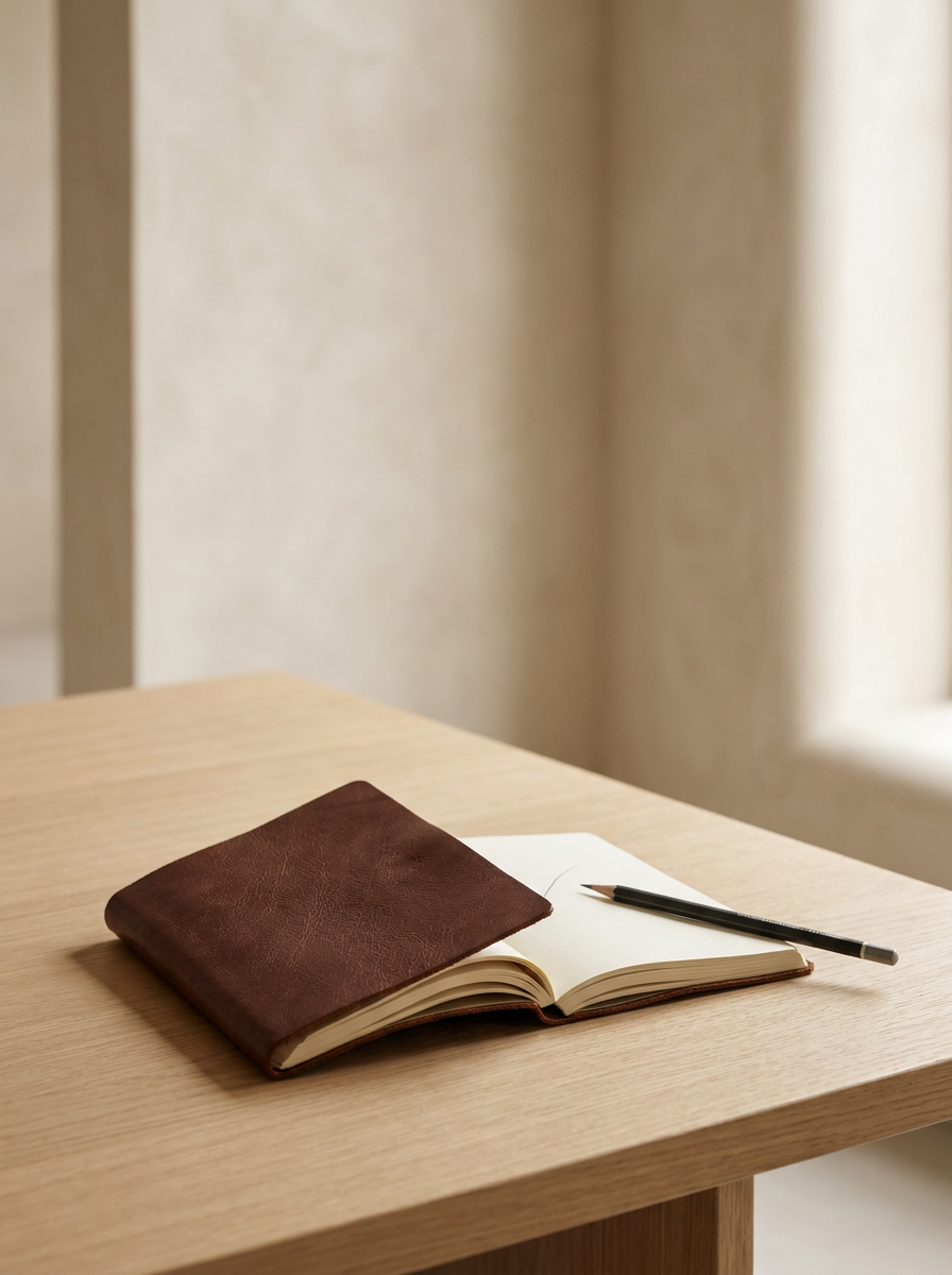 Cuaderno de cuero