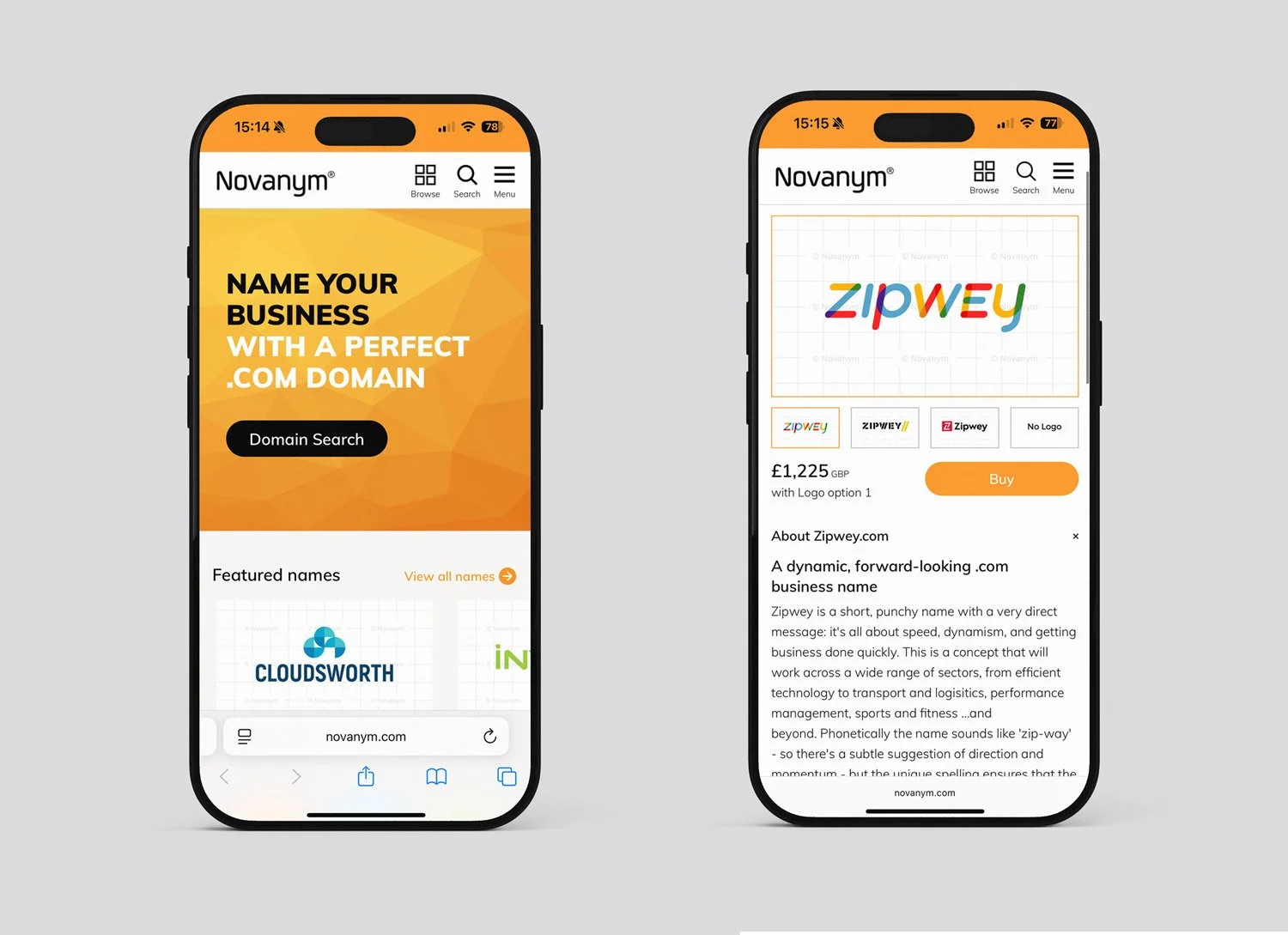 During my 10 year ownership of Novanym, I designed over 5,000 bespoke logos