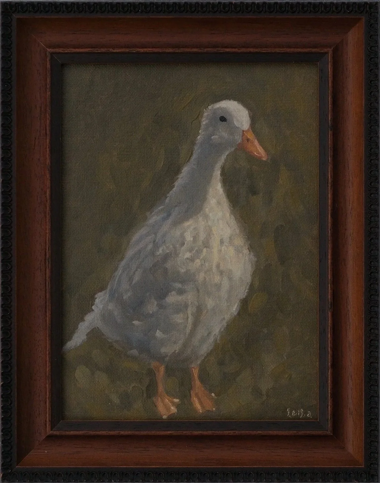 Retrato de un ganso (Portrait of a goose)