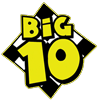 Big 10 logo with yellow and black colors