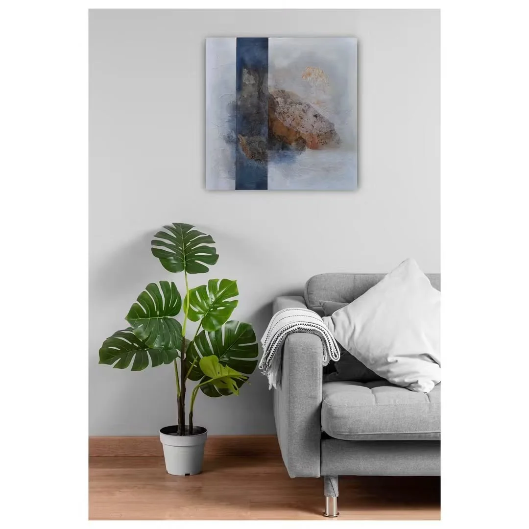 Aguadas n.º 5     Acrílico sobre lienzo · 30 × 30 cm · Colección privada
