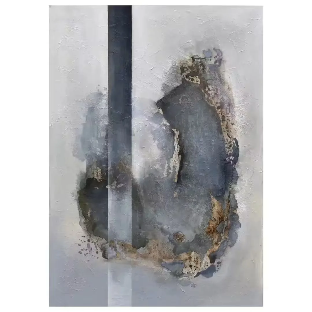 Aguadas n.º 10    Acrílico sobre lienzo · 80 × 120 cm · Colección privada