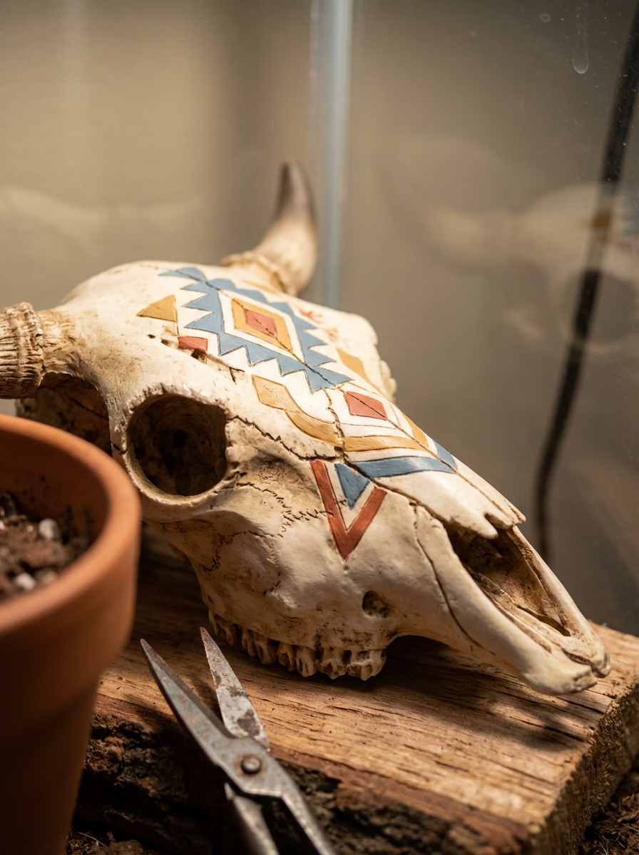 Reptile Skull Hide