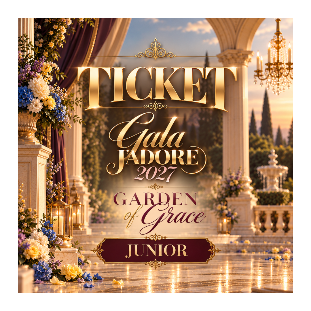 Ticket Junior - Gala J'adore 2027