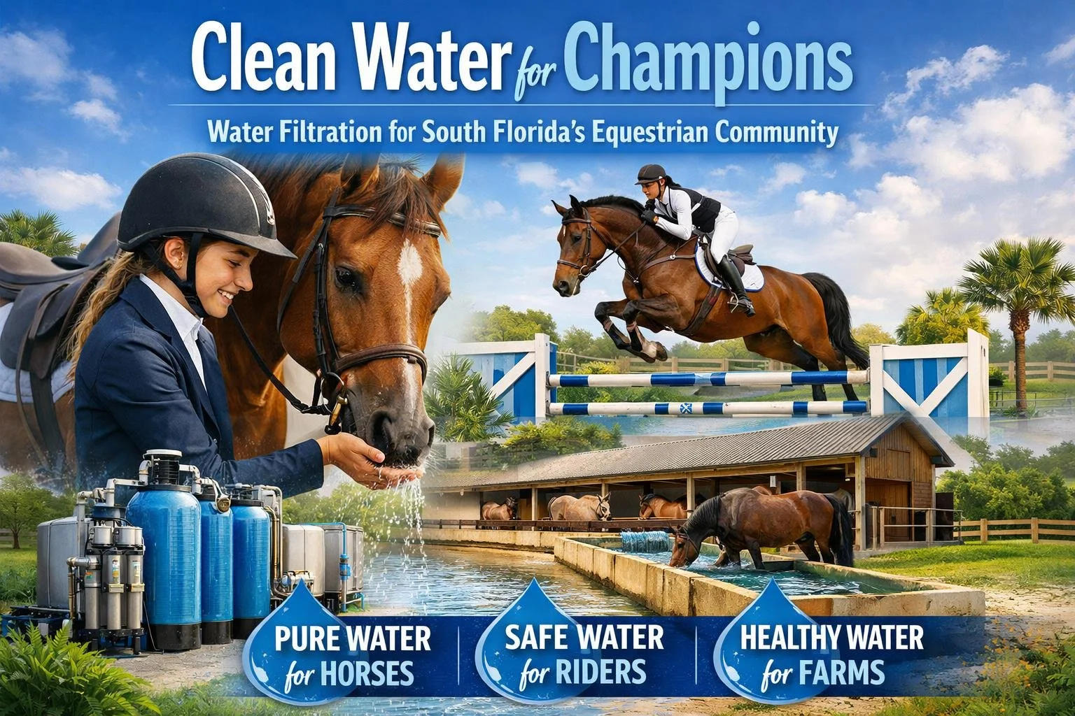 Clean Water for Champions: Water Filtration for South Florida's Equestrian Community