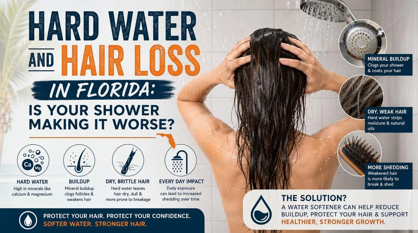 Hard Water and Hair Loss in Florida: Is Your Shower Making It Worse?