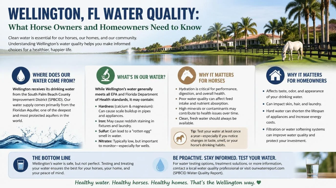 Wellington FL Water Quality: What Horse Owners and Homeowners Need to Know (2026)