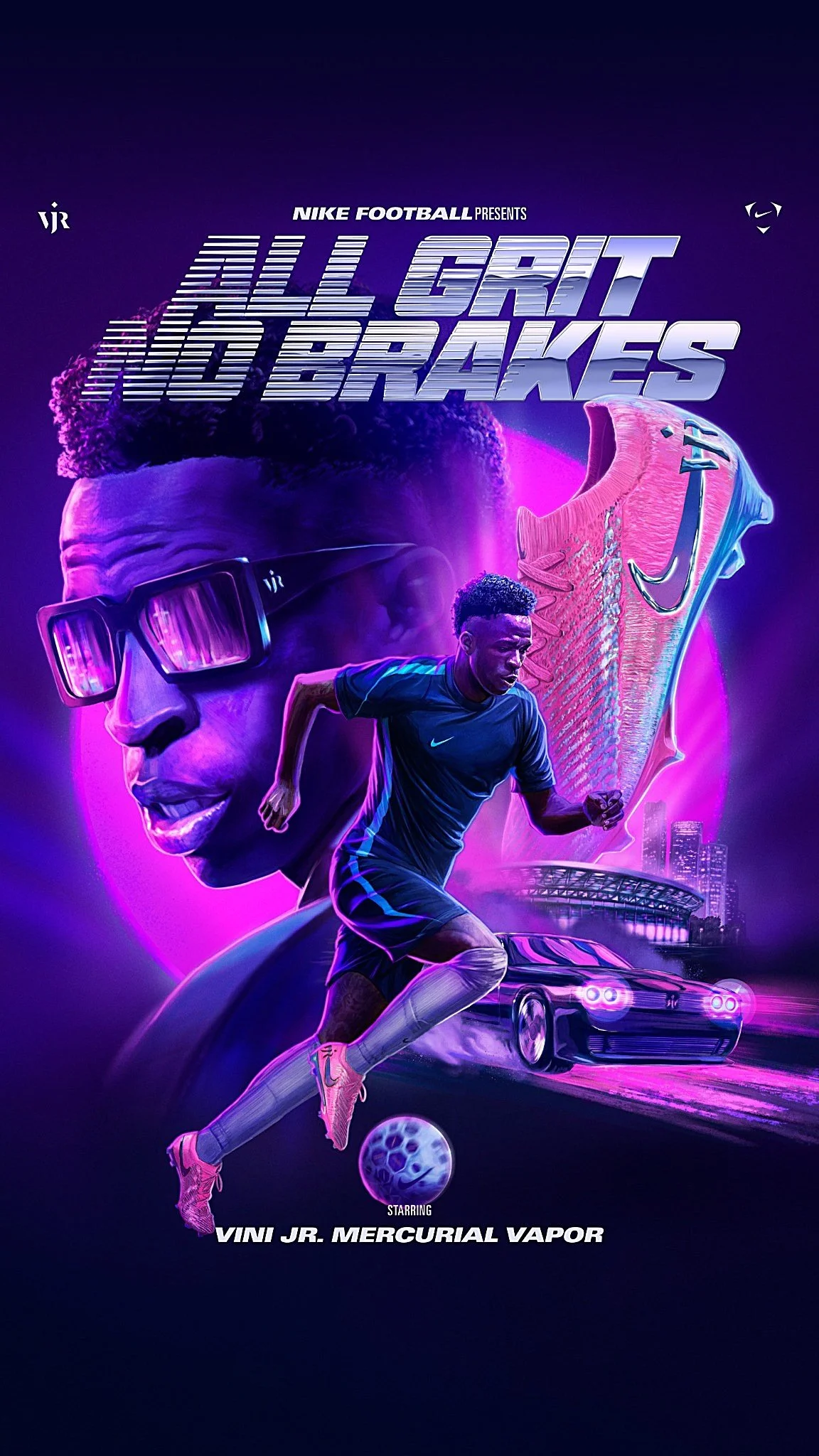 ALL GRIT. NO BRAKES