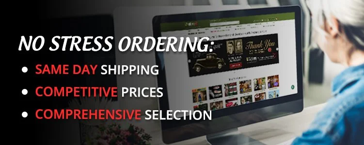 RJM No Stress Ordering Email Header