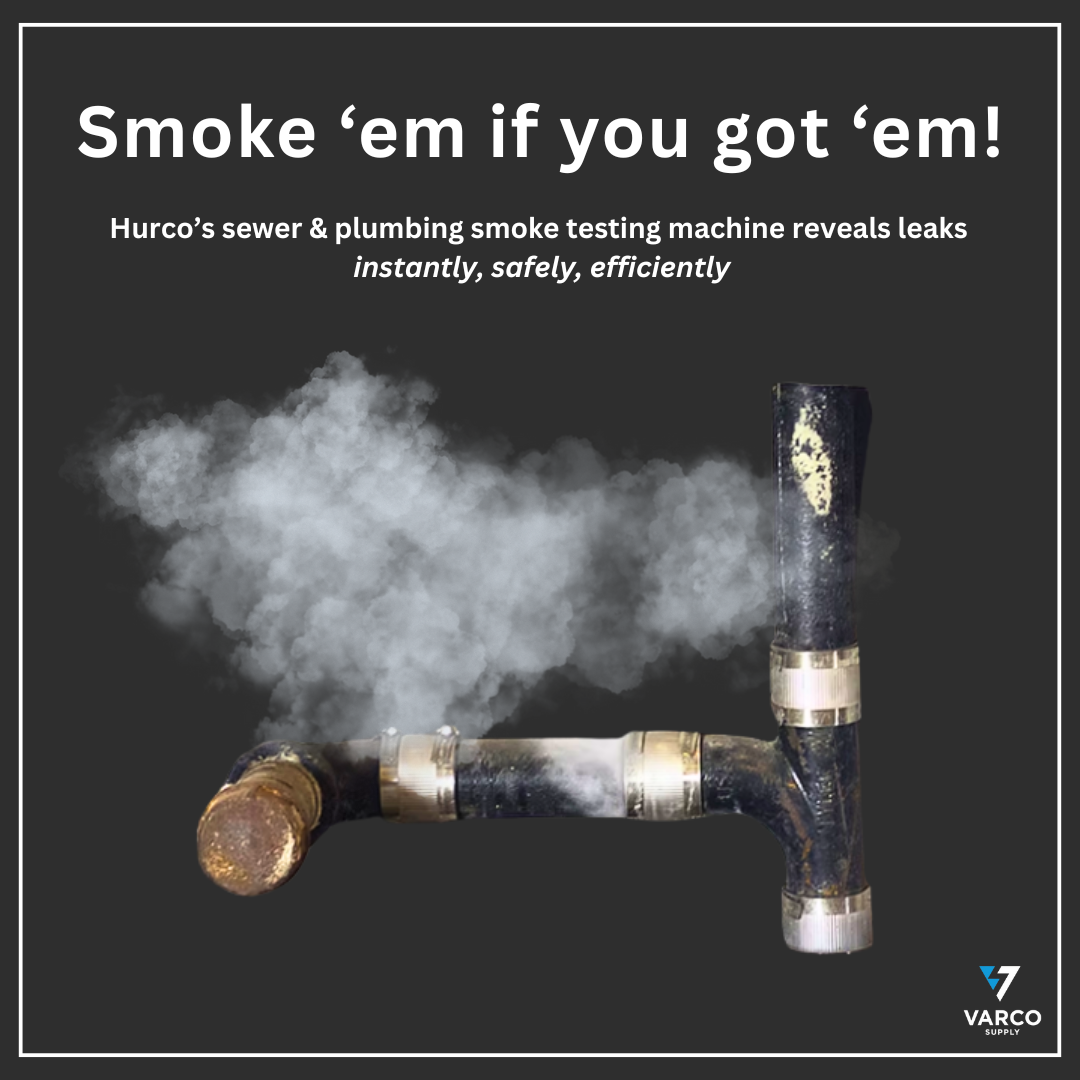 Varco Supply Social Media Post - Hurco Smoke Testing