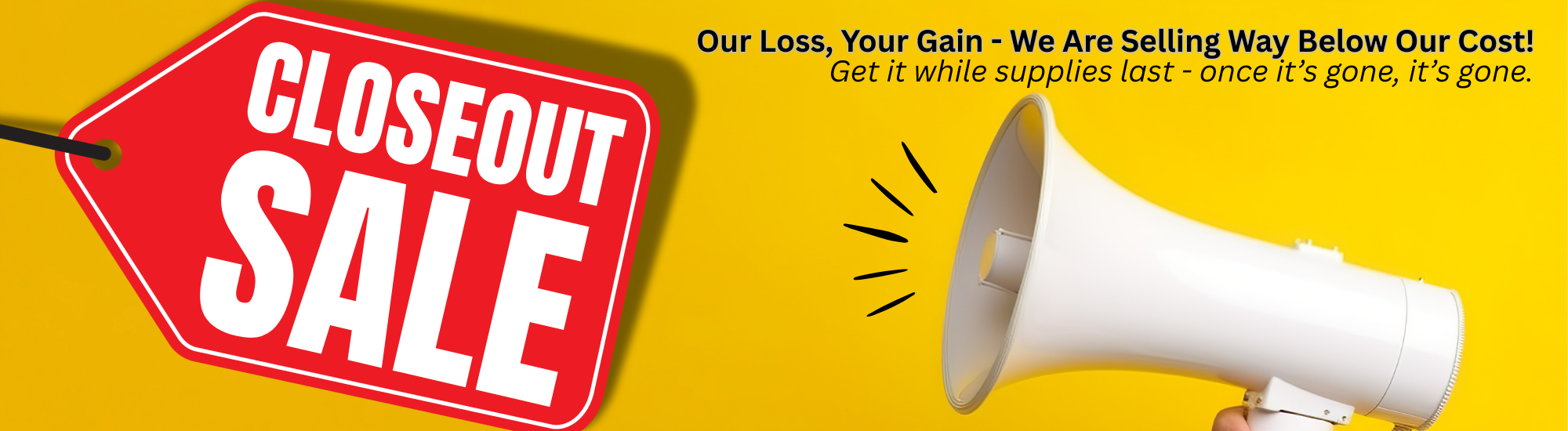 Varco Supply Closeout Sale