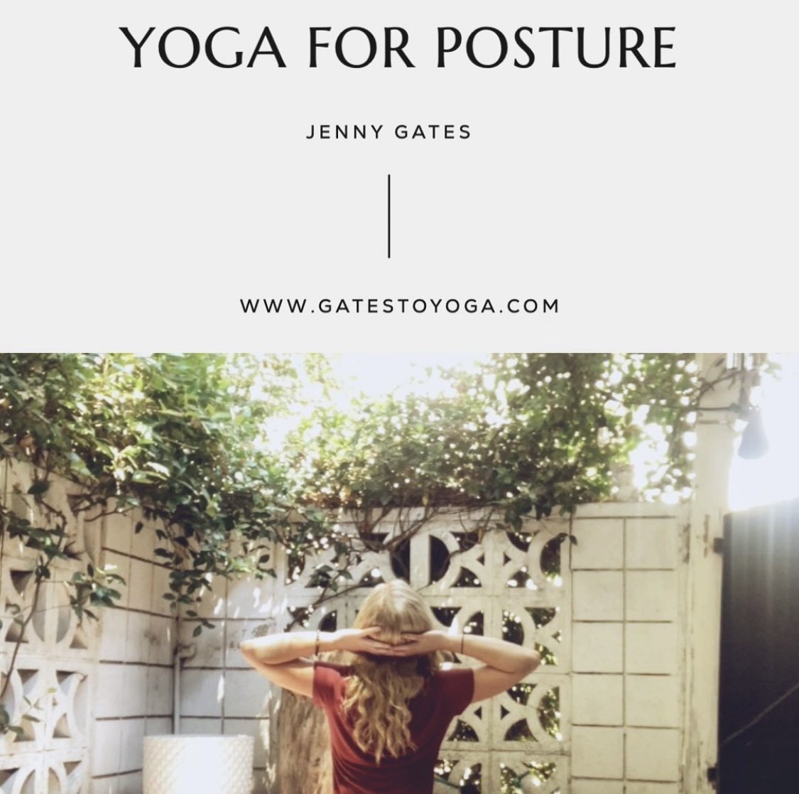 Gates To Yoga Social Media Post - Posture