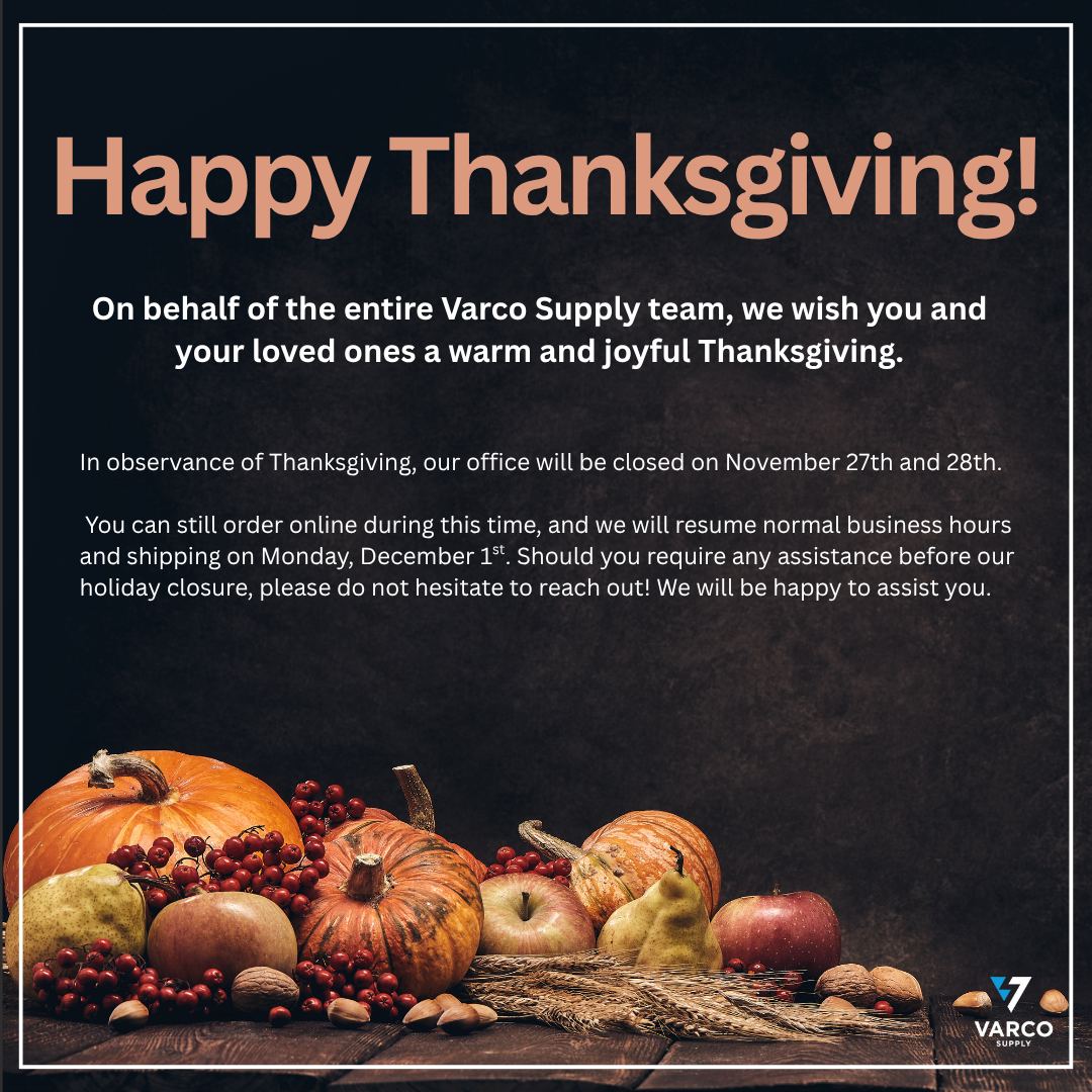 Varco Supply Social Media Post - Happy Thanksgiving