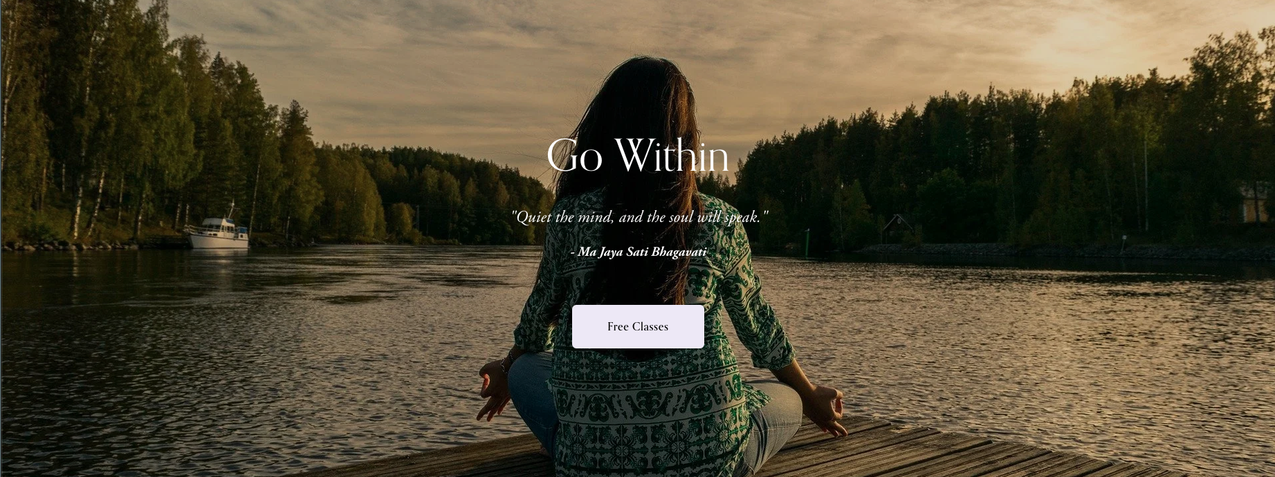 Gates To Yoga Meditation Page Hero Image