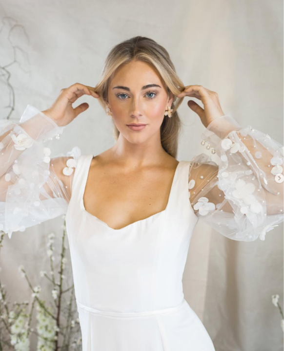 Bridal makeup by Abigail Maynard